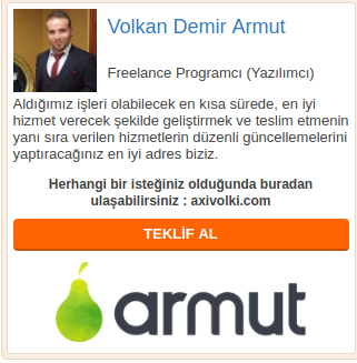 Freelancer Programcı Armut